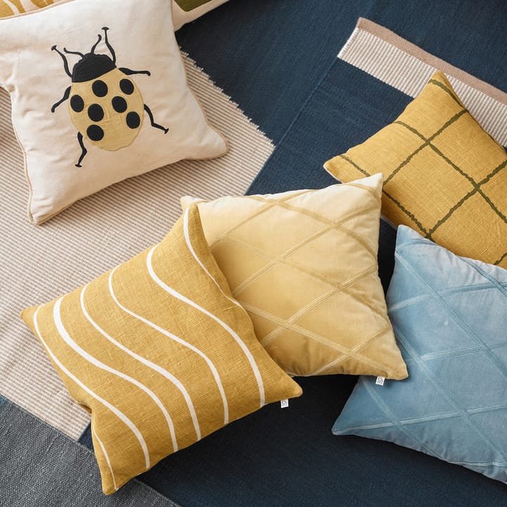 Gaya pudebetræk 50x50 cm - Spicy yellow - Chhatwal & Jonsson