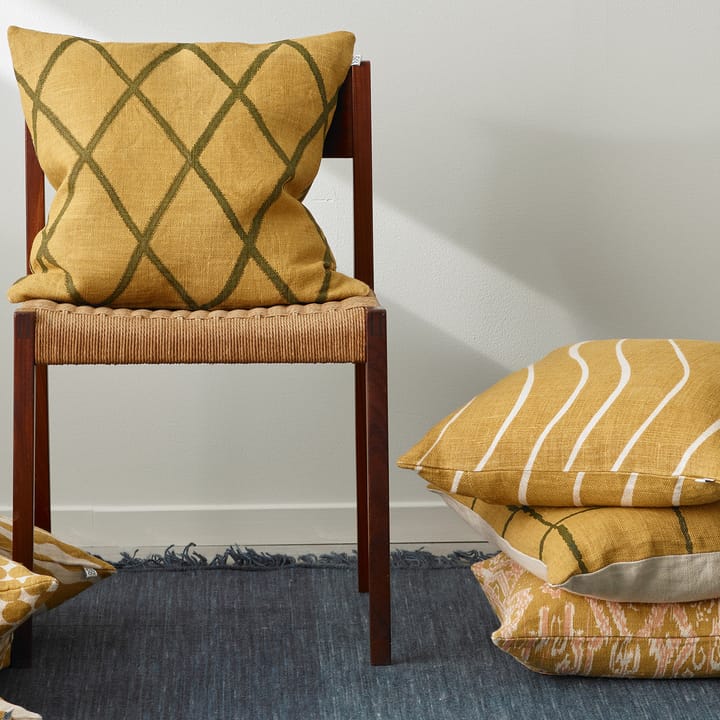 Gaya pudebetræk 50x50 cm - Spicy yellow - Chhatwal & Jonsson