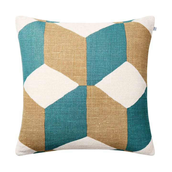 Hawa pudebetræk 50x50 cm - Heaven Blue/Khaki - Chhatwal & Jonsson