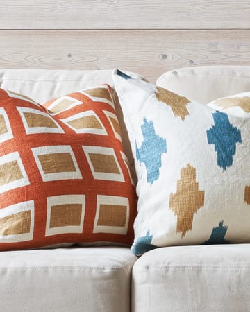 Hira pudebetræk 50x50 cm - Apricot Orange/Khaki - Chhatwal & Jonsson