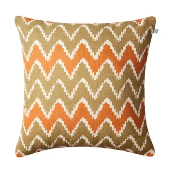 Ikat Bangalore udendørspude 50x50 cm - Beige-apricot orange - Chhatwal & Jonsson