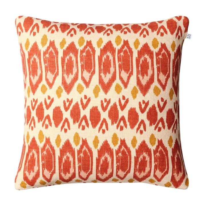 Ikat Bombay pudebetræk 50x50 cm, Apricot orange/Rose/Yellow Chhatwal & Jonsson
