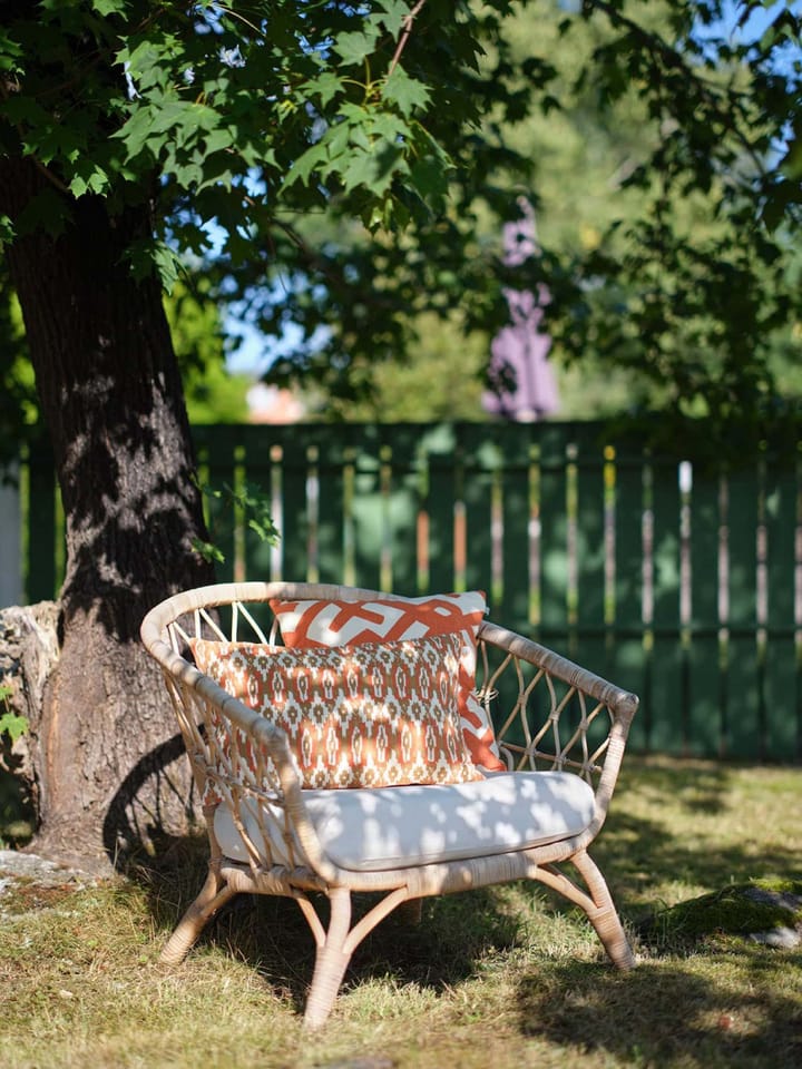 Ikat Delhi Outdoor pude 40x60 cm, Beige-aprikosorange Chhatwal & Jonsson