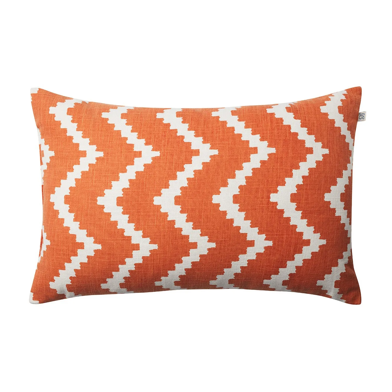 Ikat Sema pude, Apricot orange/Offwhite Chhatwal & Jonsson