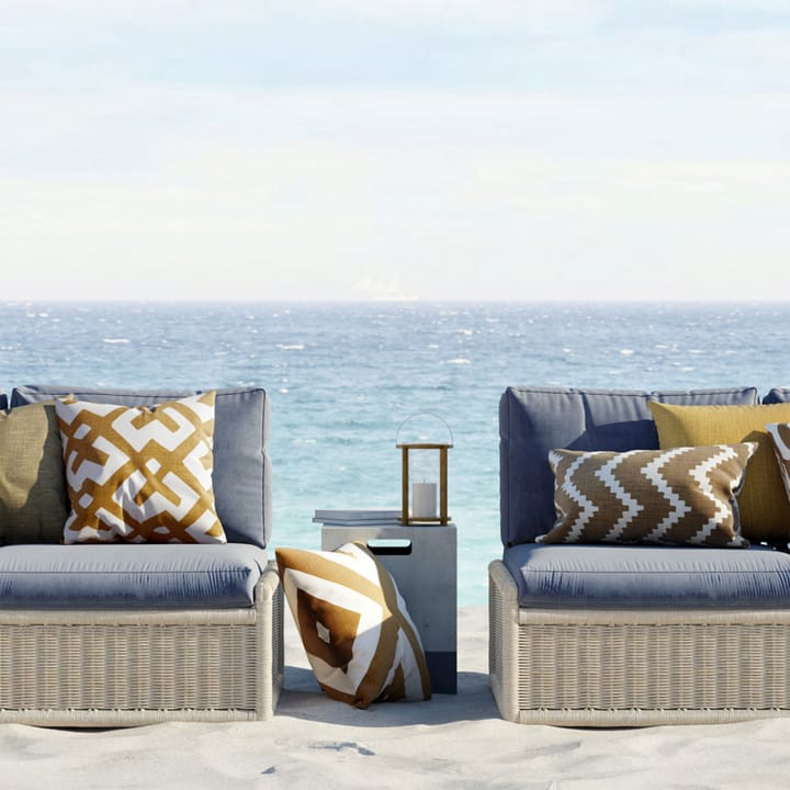 Ikat Sema pude, blue/offwhite, 40 cm Chhatwal & Jonsson