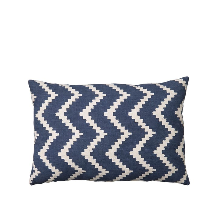 Ikat Sema pude - blue/offwhite, 40 cm - Chhatwal & Jonsson