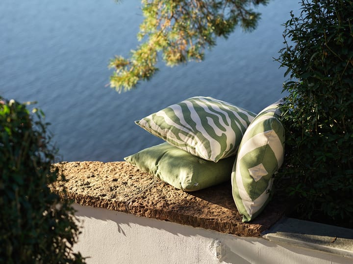 Impal Outdoor pude, sage/offwhite, 50 cm Chhatwal & Jonsson