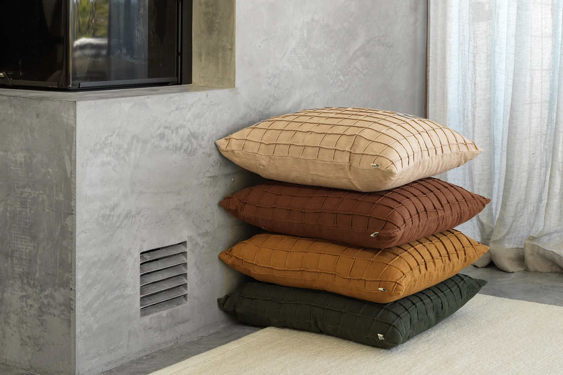 Jammu pudebetræk 50x50 cm, Tan Chhatwal & Jonsson