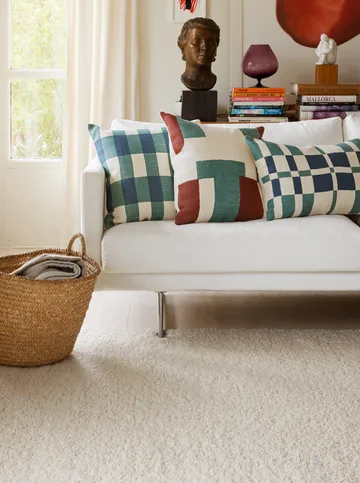 Jay pudebetræk - Terracotta-heaven blue, 50x50 cm - Chhatwal & Jonsson