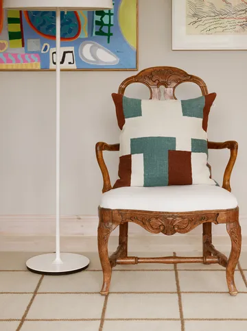 Jay pudebetræk - Terracotta-heaven blue, 50x50 cm - Chhatwal & Jonsson