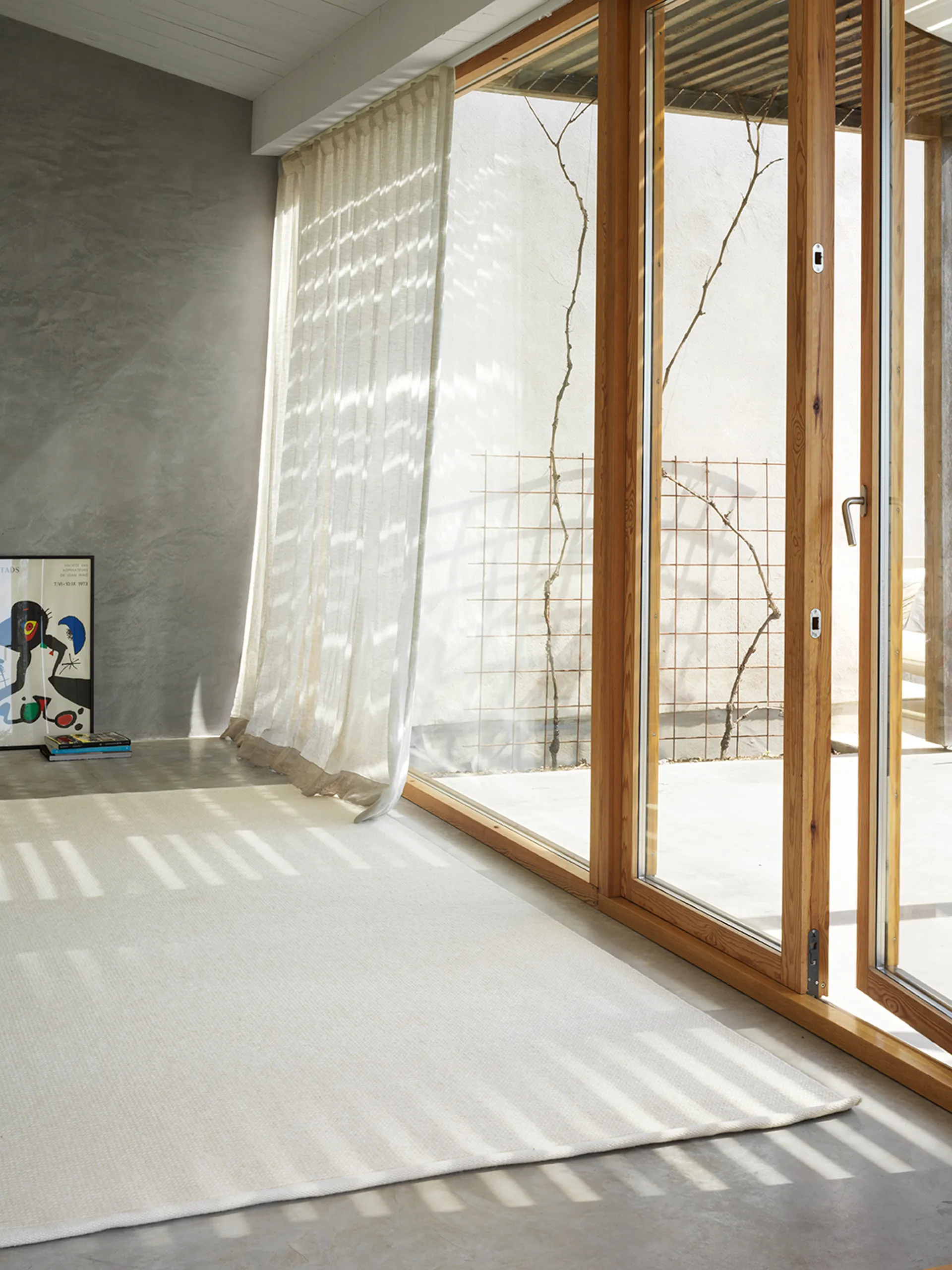 Kashmir uldtæppe, Offwhite, 170x240 cm Chhatwal & Jonsson