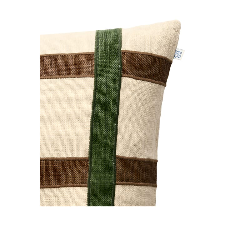 Kiran pudebetræk 50x50 cm, Cactus Green/Taupe Chhatwal & Jonsson