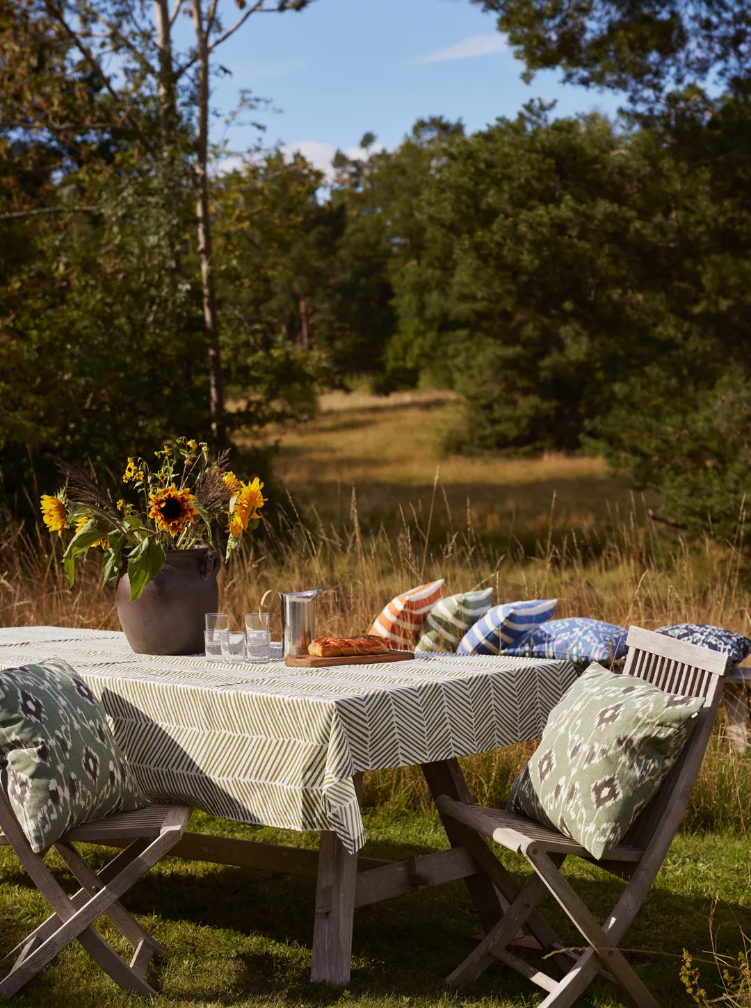 Kochi pyntepude, Sage-grey, 50x50 cm Chhatwal & Jonsson