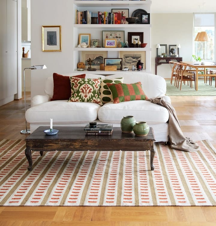 Ladakh uldtæppe 230x320 cm, Off white-beige-rust Chhatwal & Jonsson