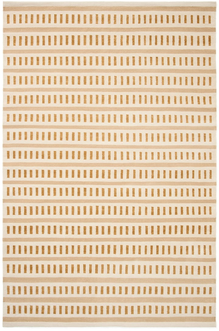 Ladakh uldtæppe - Off white-beige-masala yellow, 180x270 cm - Chhatwal & Jonsson