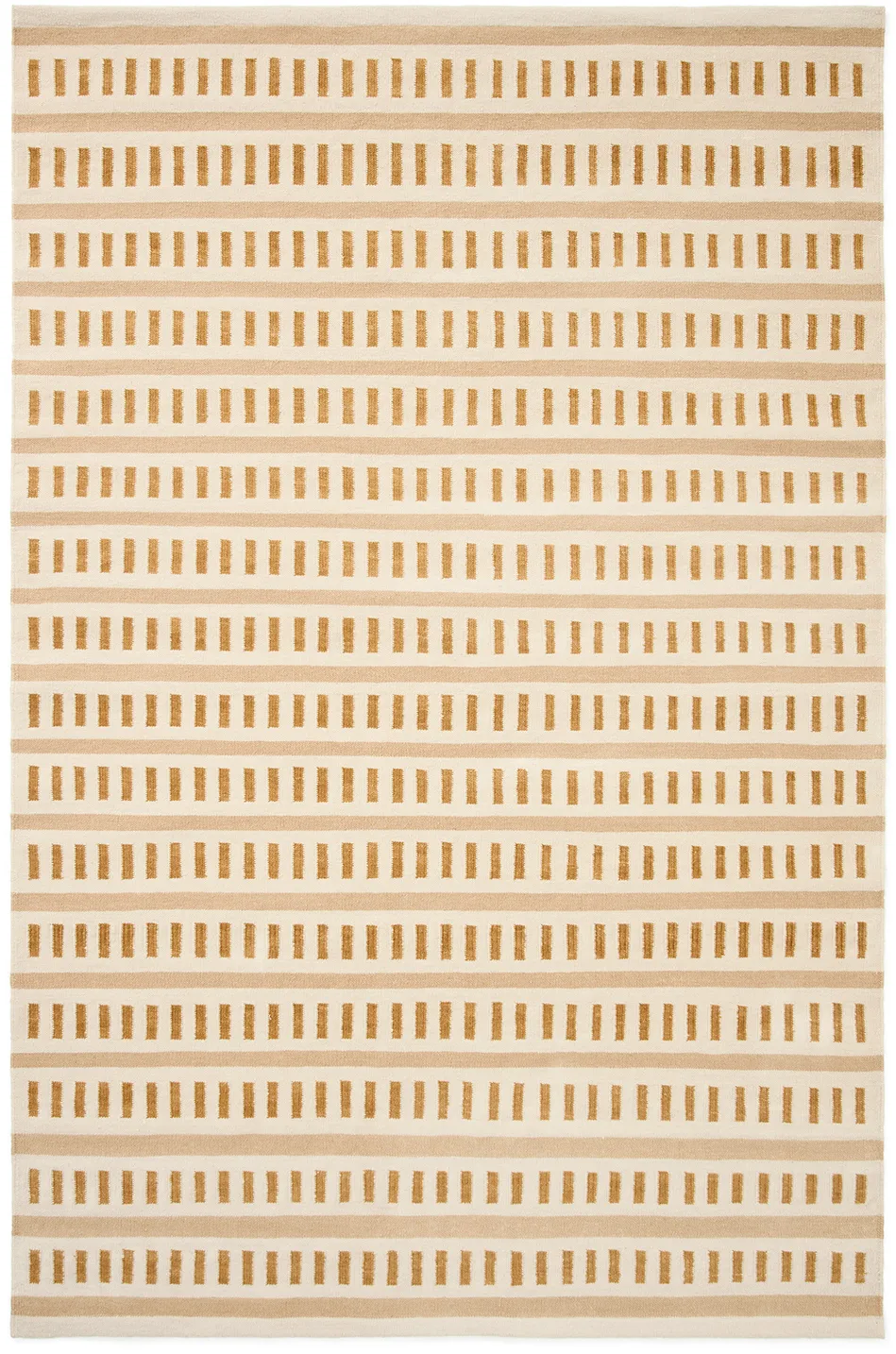 Ladakh uldtæppe, Off white-beige-masala yellow, 230x320 cm Chhatwal & Jonsson