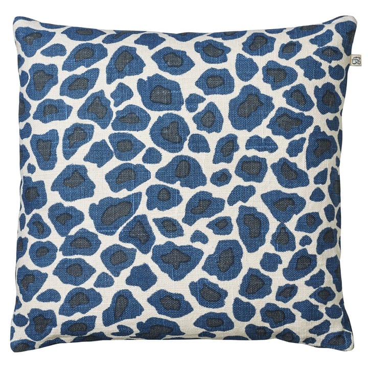 Leopard pudebetræk 50 x 50 cm, Blå Chhatwal & Jonsson