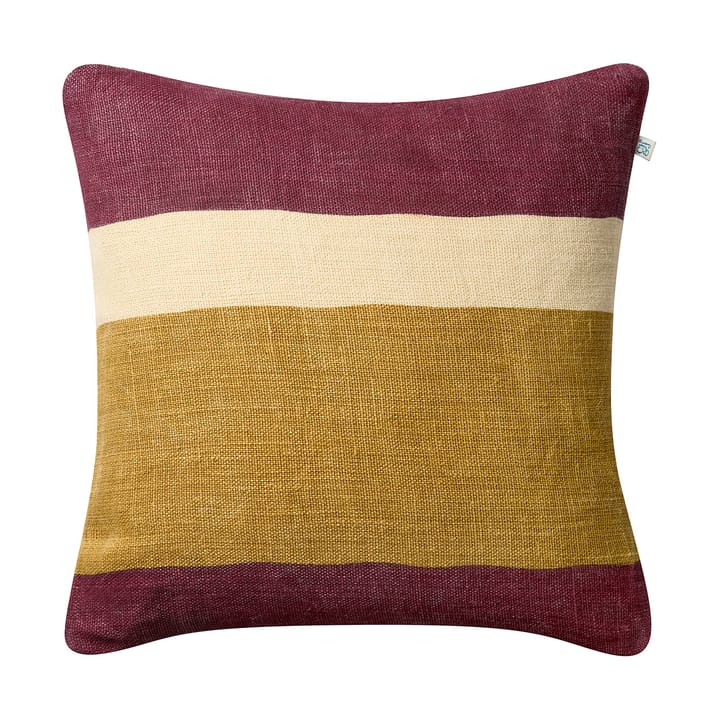 Manali pudebetræk 50x50 cm - Ruby-masala yellow - Chhatwal & Jonsson