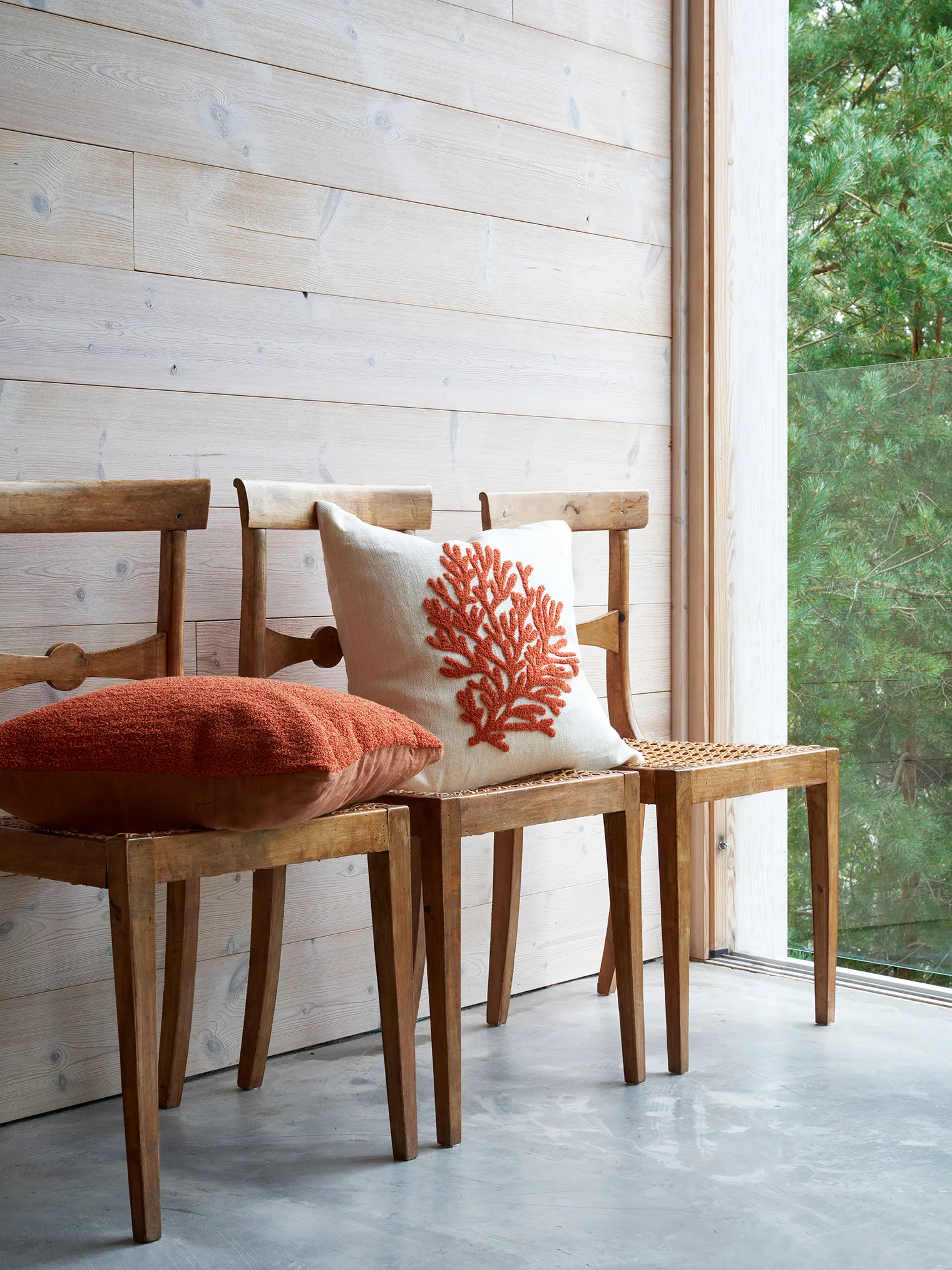 Mani pudebetræk 50x50 cm, Apricot orange Chhatwal & Jonsson