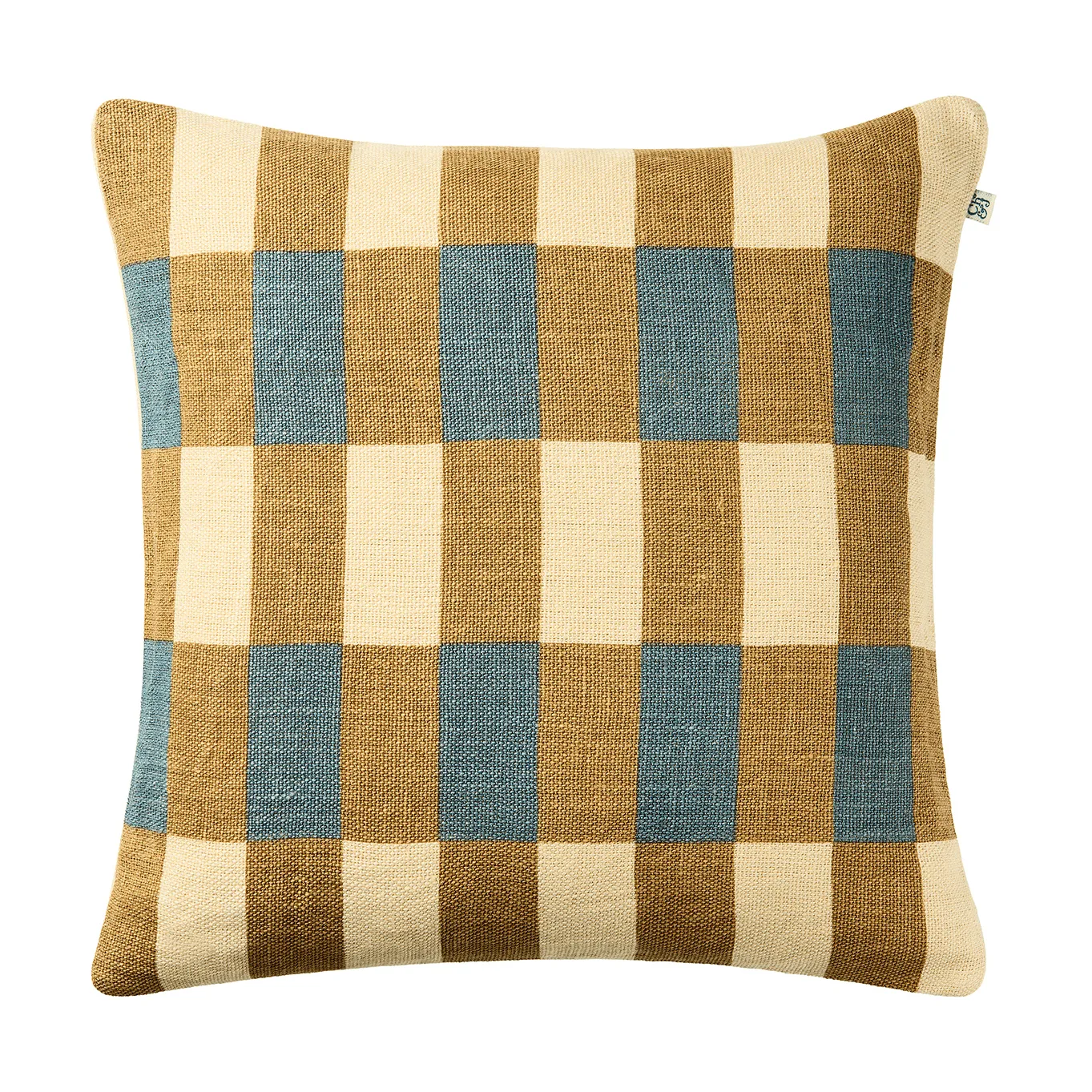 Marari pudebetræk, Khaki-Heaven Blue, 50x50 cm Chhatwal & Jonsson