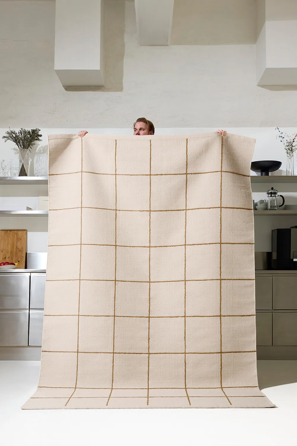 Milan tæppe, Off white-beige, 180x270 cm Chhatwal & Jonsson