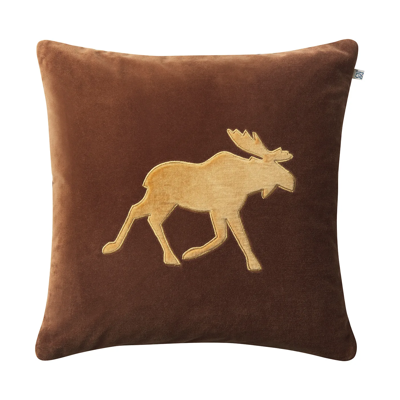 Moose pudebetræk 50x50 cm, Cognac-masala yellow Chhatwal & Jonsson