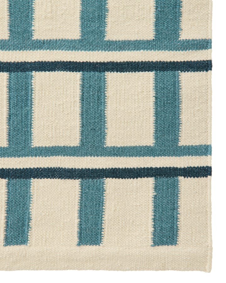 Mysore uldtæppe 180x270 cm, Off white-heaven blue Chhatwal & Jonsson