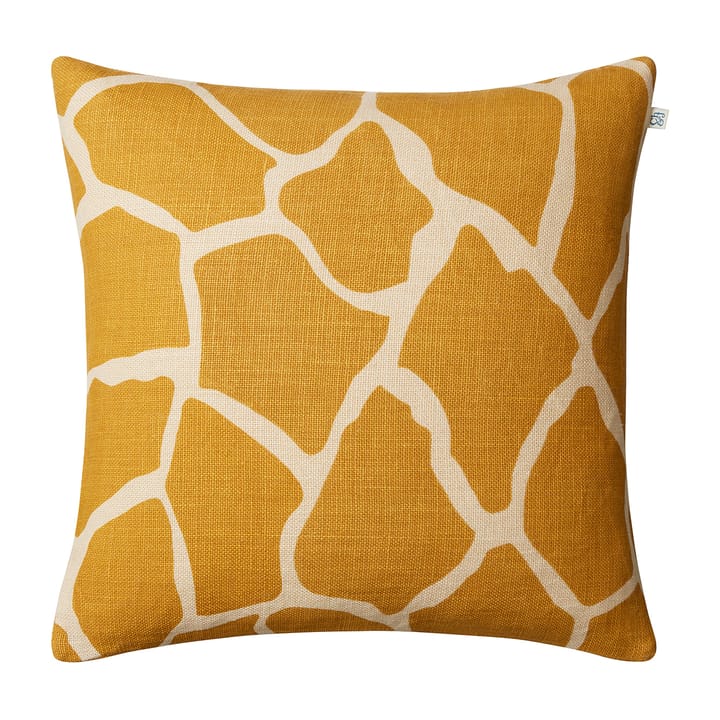 Nadi pudebetræk 50x50 cm  - Spicy yellow/Light beige - Chhatwal & Jonsson