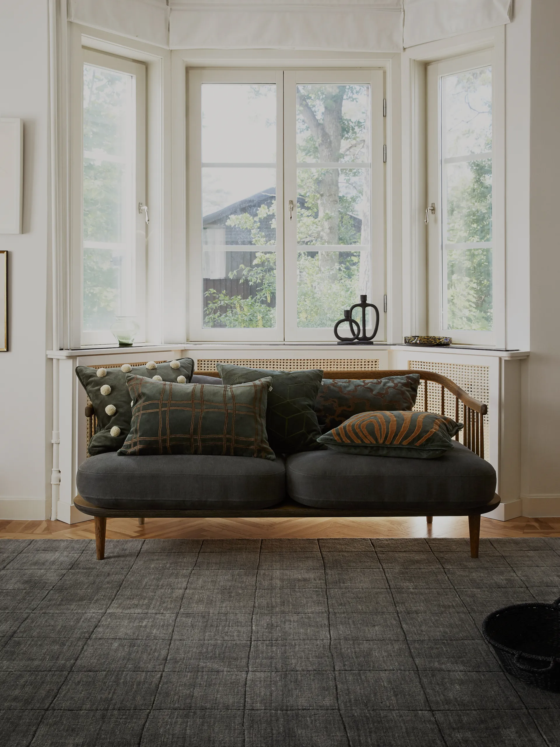 Nari uldtæppe 250x350 cm, Light grey Chhatwal & Jonsson