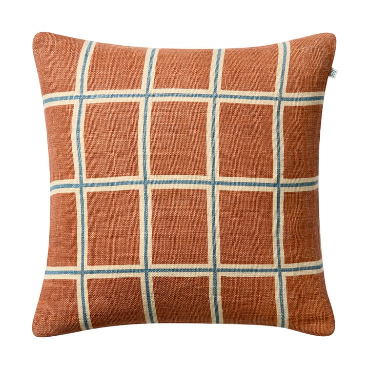 Raha pudebetræk 50x50 cm - Apricot orange-heaven blue - Chhatwal & Jonsson