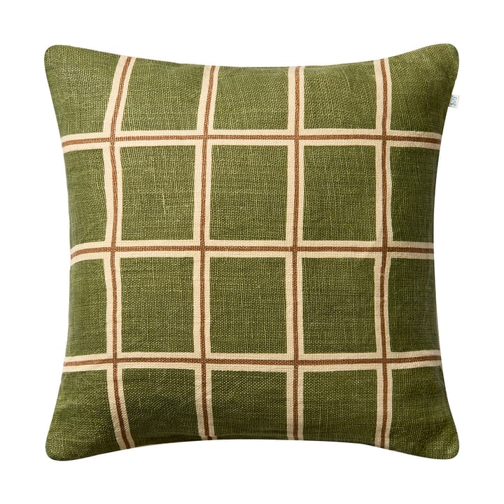 Raha pudebetræk 50x50 cm - Cactus green-taupe - Chhatwal & Jonsson