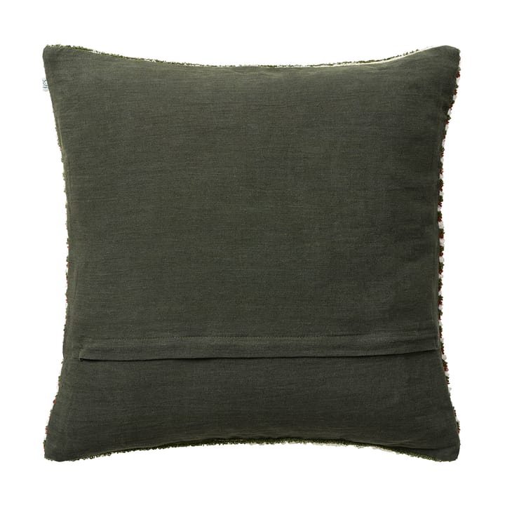Raipur pudebetræk 50x50 cm, Cognac/Cactus Green/Offwhite Chhatwal & Jonsson