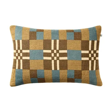Ravi pudebetræk - Khaki-Heaven Blue-Taupe, 40x60 cm - Chhatwal & Jonsson