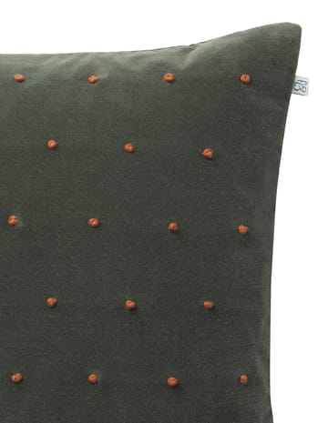 Roma pudebetræk 50x50 cm - Forest green/Terracotta - Chhatwal & Jonsson