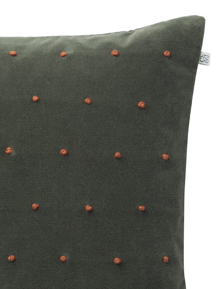 Roma pudebetræk 50x50 cm, Forest green/Terracotta Chhatwal & Jonsson