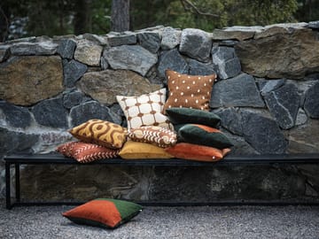 Roma pudebetræk 50x50 cm - Forest green/Terracotta - Chhatwal & Jonsson