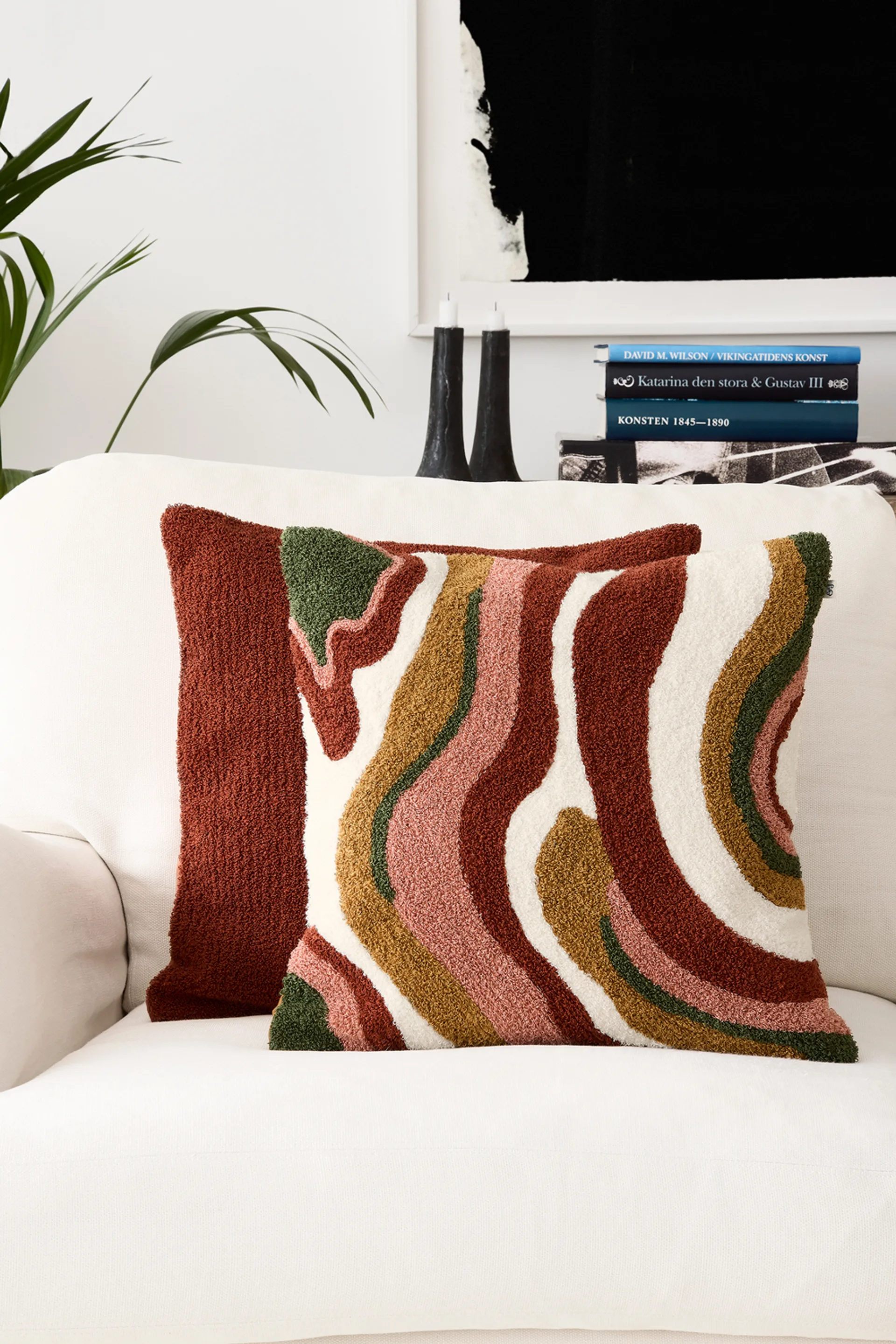 Sagar pudebetræk 50x50 cm, Rost/Rose Chhatwal & Jonsson