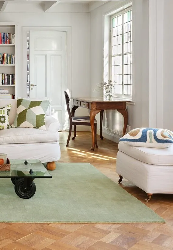 Sana uldtæppe, Sage, 250x350 cm Chhatwal & Jonsson