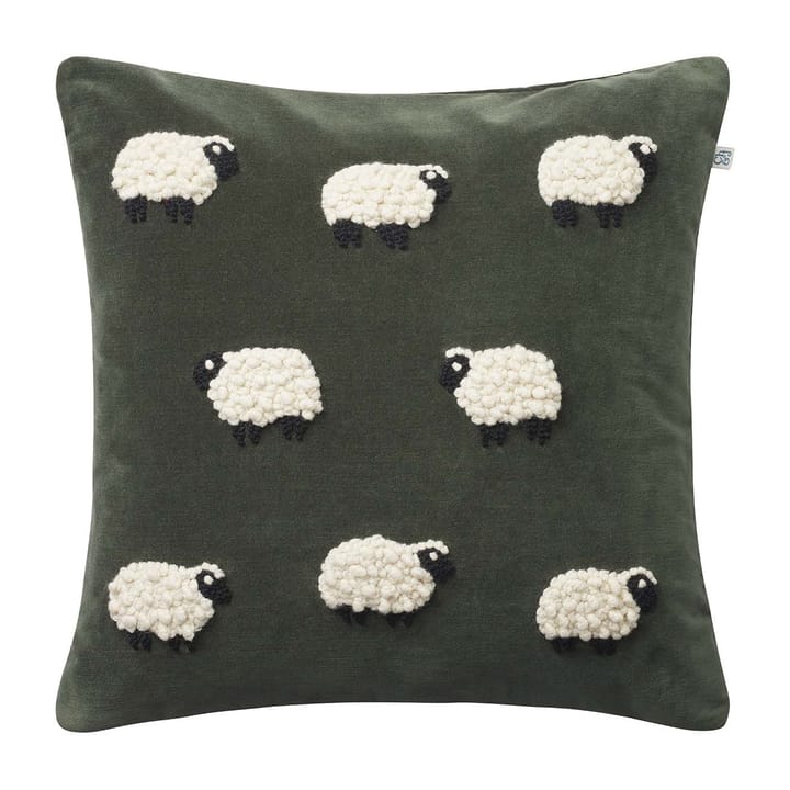 Sheep pudebetræk 50x50 cm - Forest green - Chhatwal & Jonsson