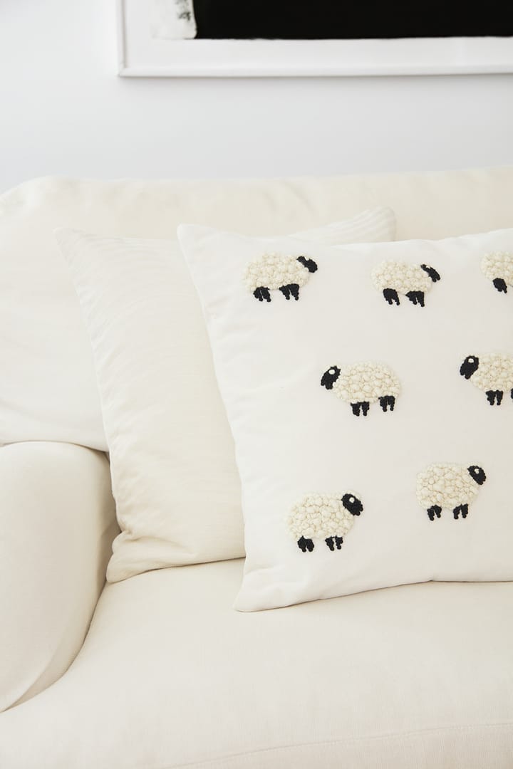 Sheep pudebetræk 50x50 cm, Ivory Chhatwal & Jonsson