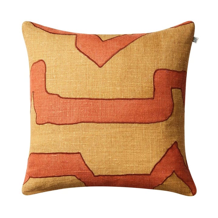 Sikkim pudebetræk 50x50 cm - Apricot orange-khaki - Chhatwal & Jonsson