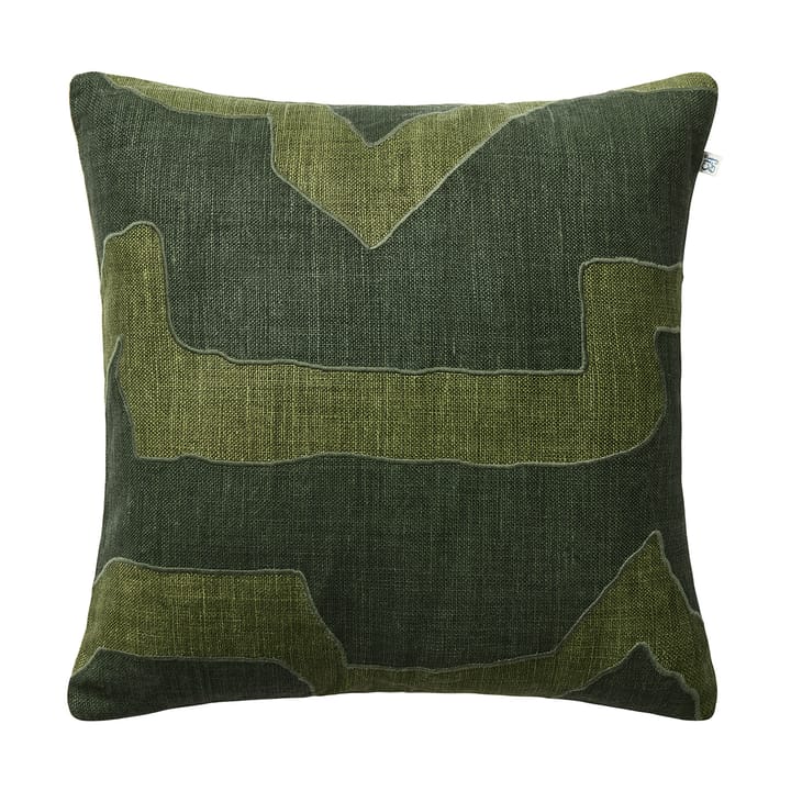 Sikkim pudebetræk 50x50 cm - Forest Green/Green - Chhatwal & Jonsson