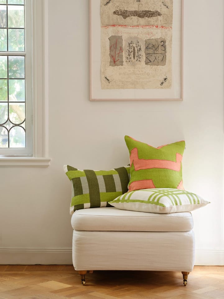 Sikkim pudebetræk 50x50 cm, Rose-lime Chhatwal & Jonsson