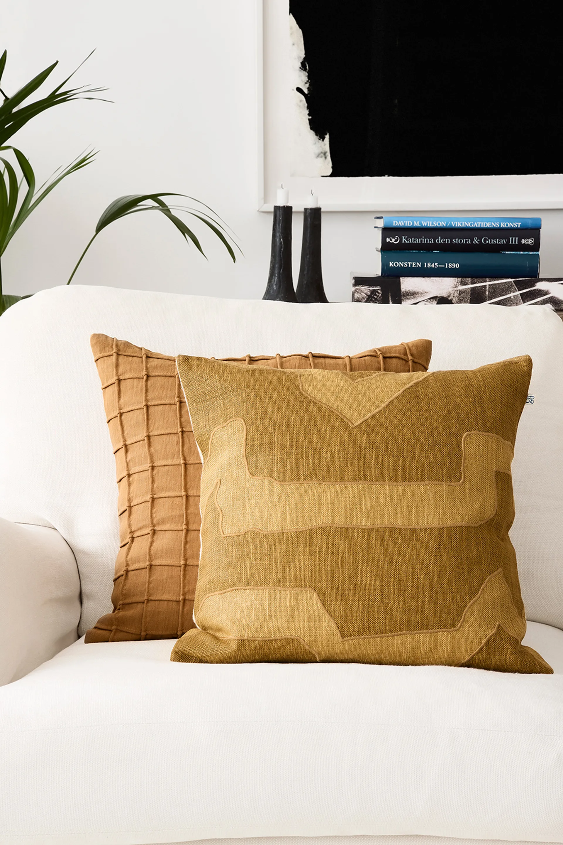 Sikkim pudebetræk 50x50 cm, Spicy Yellow/Masala Yellow Chhatwal & Jonsson