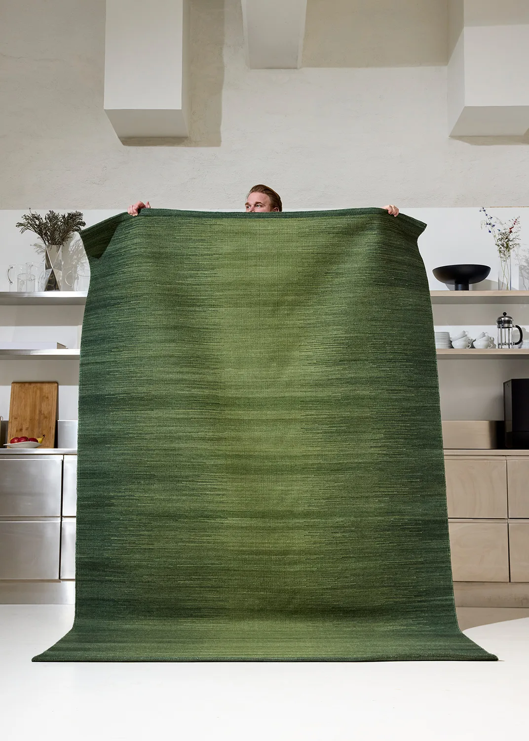 Tapti uldtæppe, Green, 230x320 cm Chhatwal & Jonsson