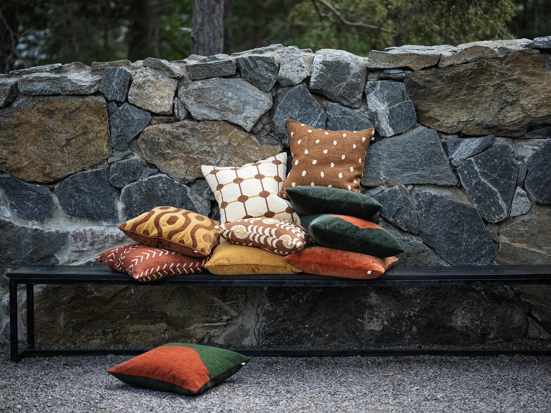 Tara pudebetræk 50x50 cm, Terracotta Chhatwal & Jonsson