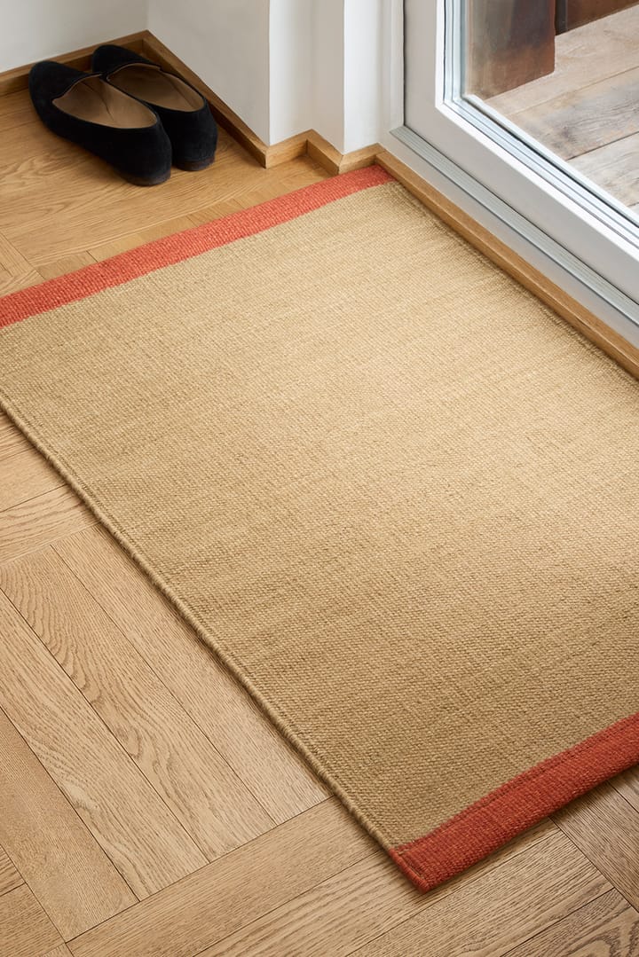 Traceable Tarun dørmåtte 60x90 cm, Beige/Rust Chhatwal & Jonsson