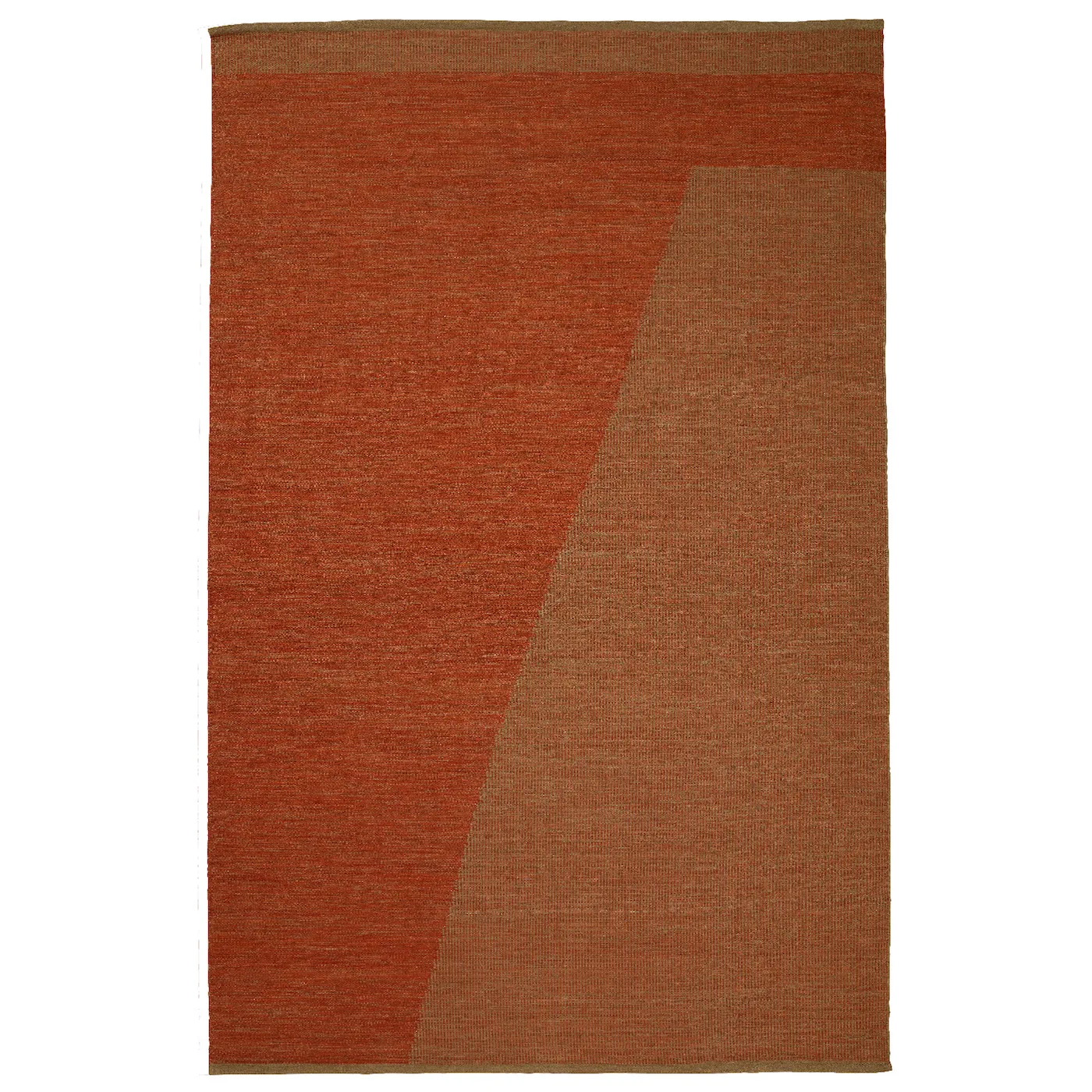 Una uldtæppe 230x320 cm, Rust/Beige Chhatwal & Jonsson
