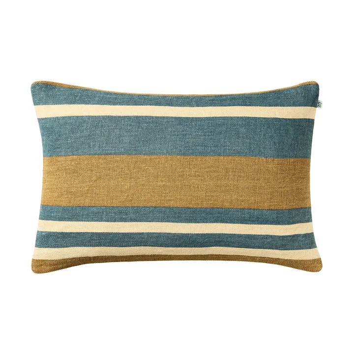 Vera pudebetræk - Khaki-Heaven Blue, 40x60 cm - Chhatwal & Jonsson