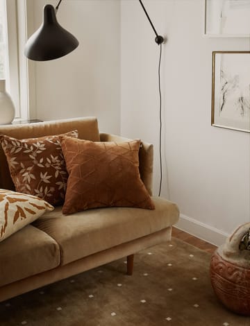 Vir pudebetræk 50x50 cm  - Cognac - Chhatwal & Jonsson